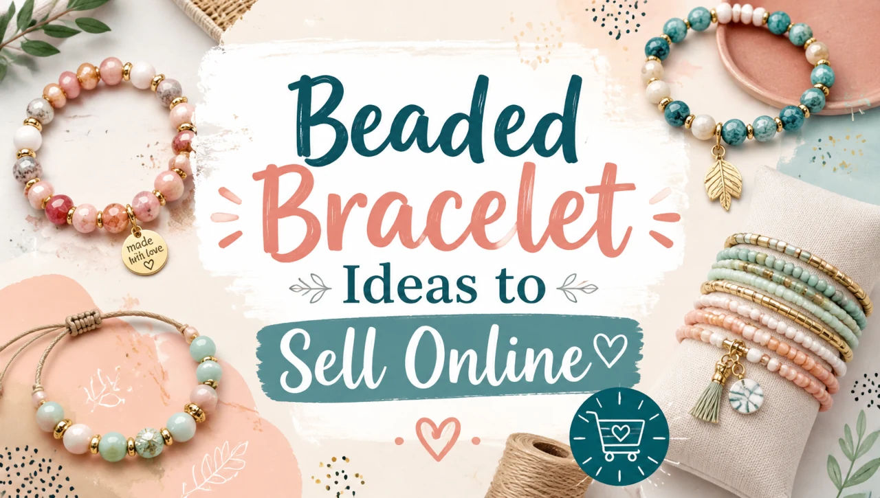 Learn about the best beaded bracelet ideas to sell online.
