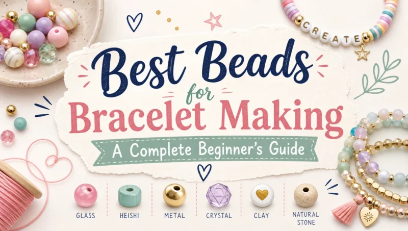 Guide on the best beads to use for diy bracelet making.