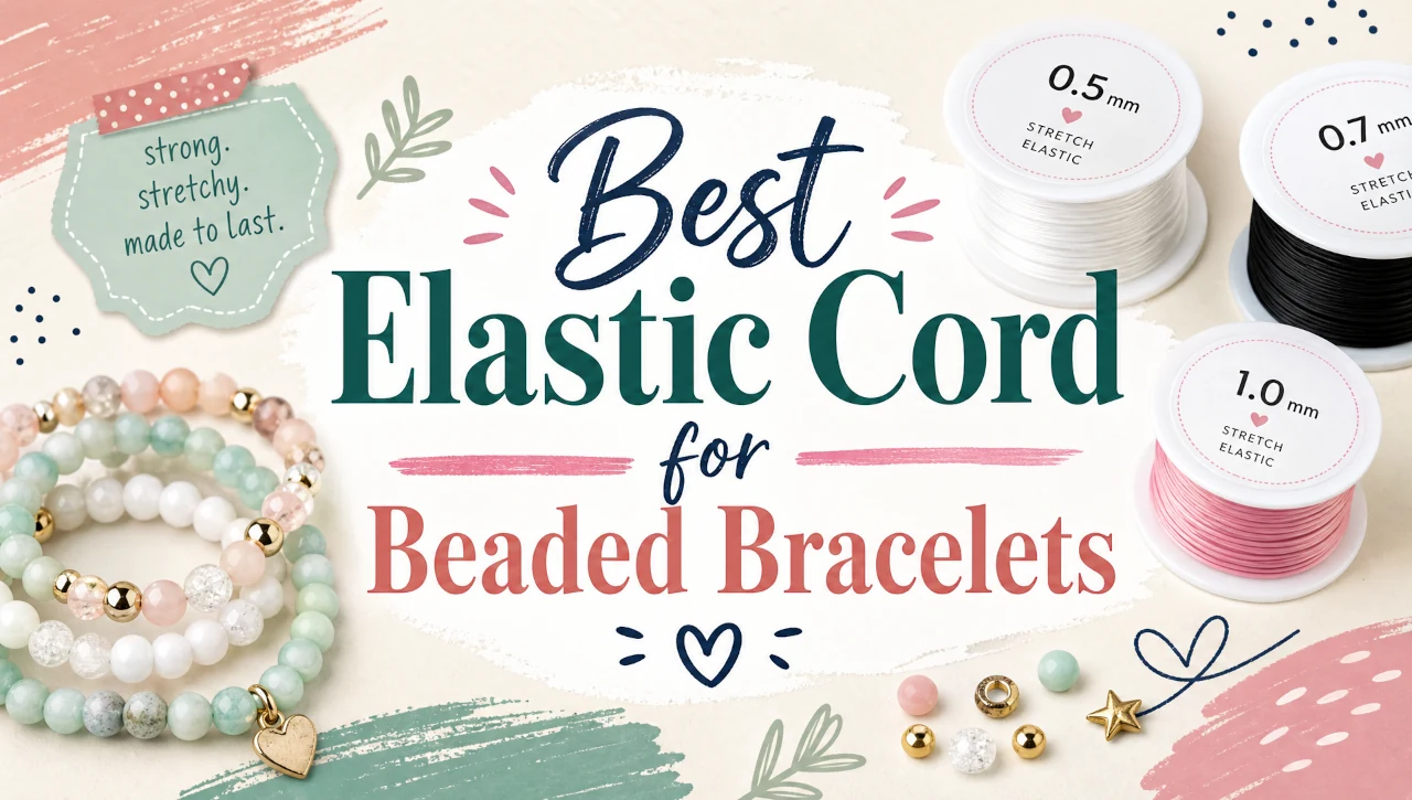 The ultimate guide on the best elastic cord for beaded bracelets.