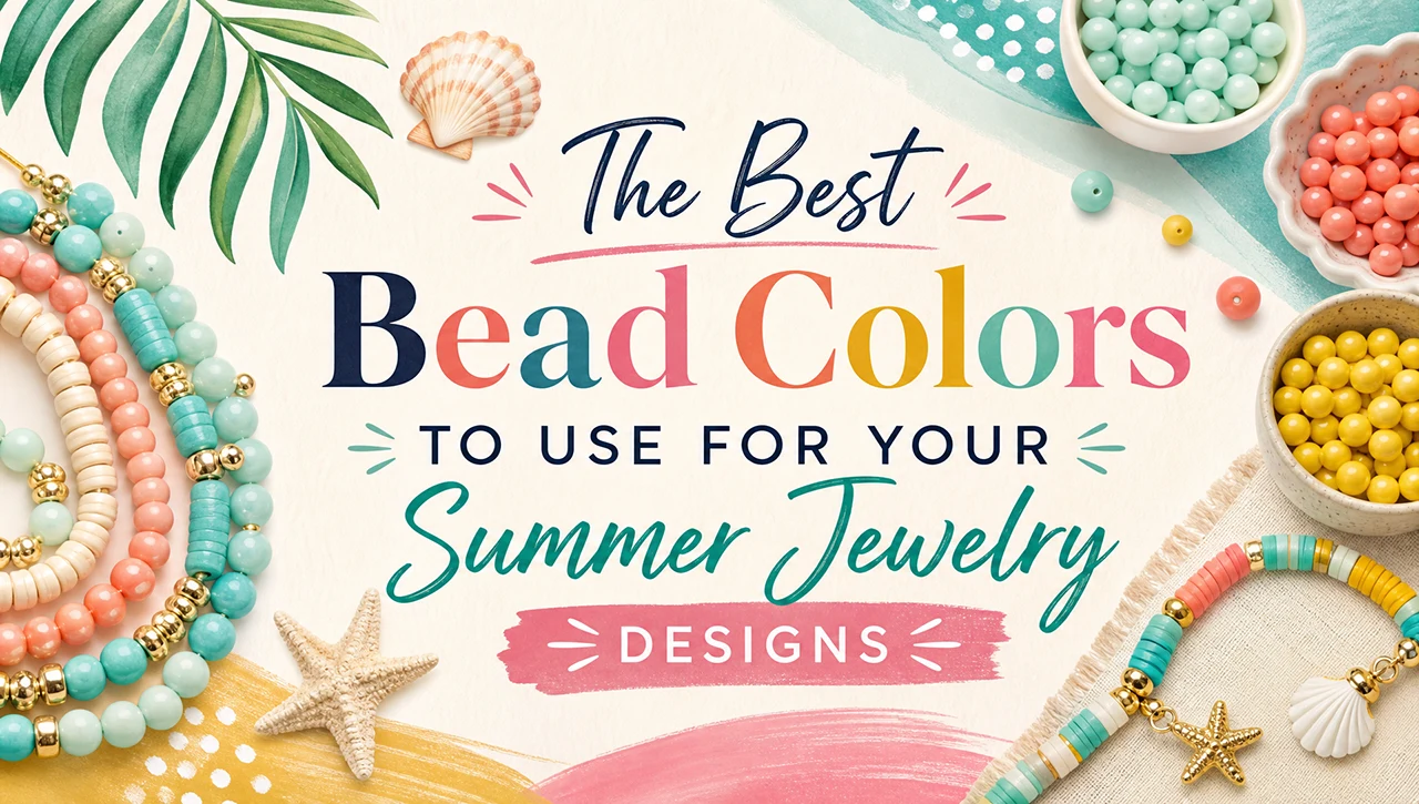 The ultimate guide for the best bead colors to use for your diy jewelry designs.